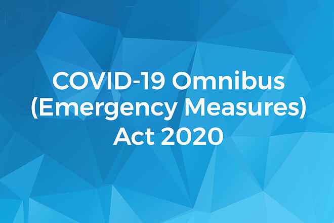 Victorian Government's COVID-19 Omnibus Regulations 2020