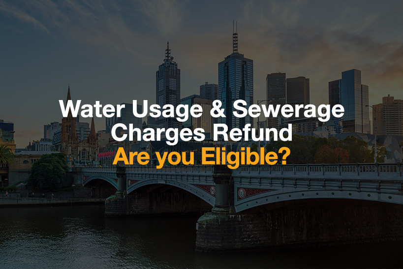 Water Usage & Sewerage Charges Refund